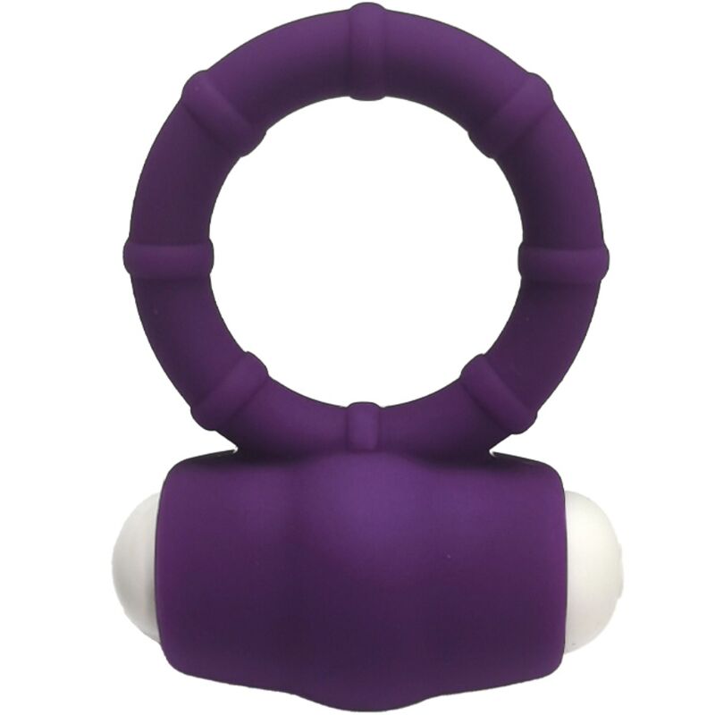 Power O lila Silikon-Vibrationsring
