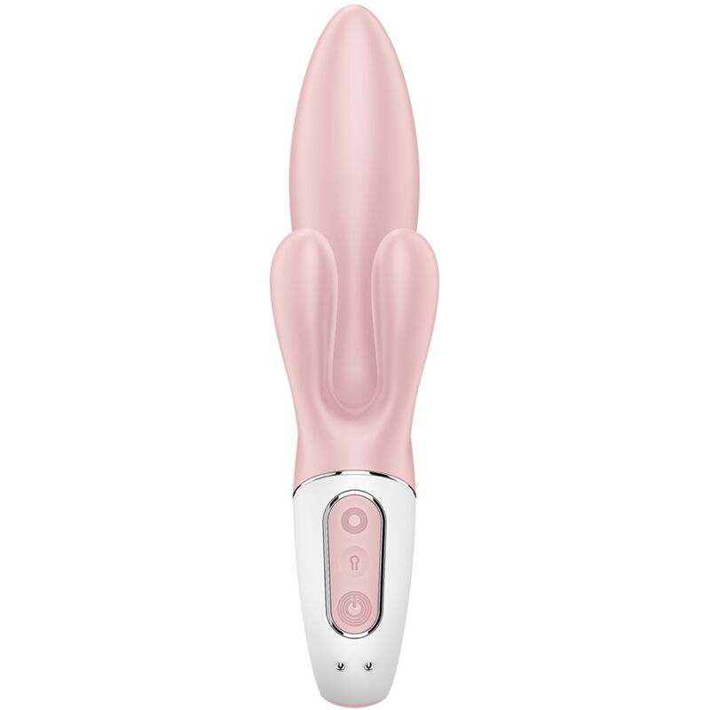 Luftpumpe Bunny 3 aufblasbarer Vibrator rosa Kaninchen