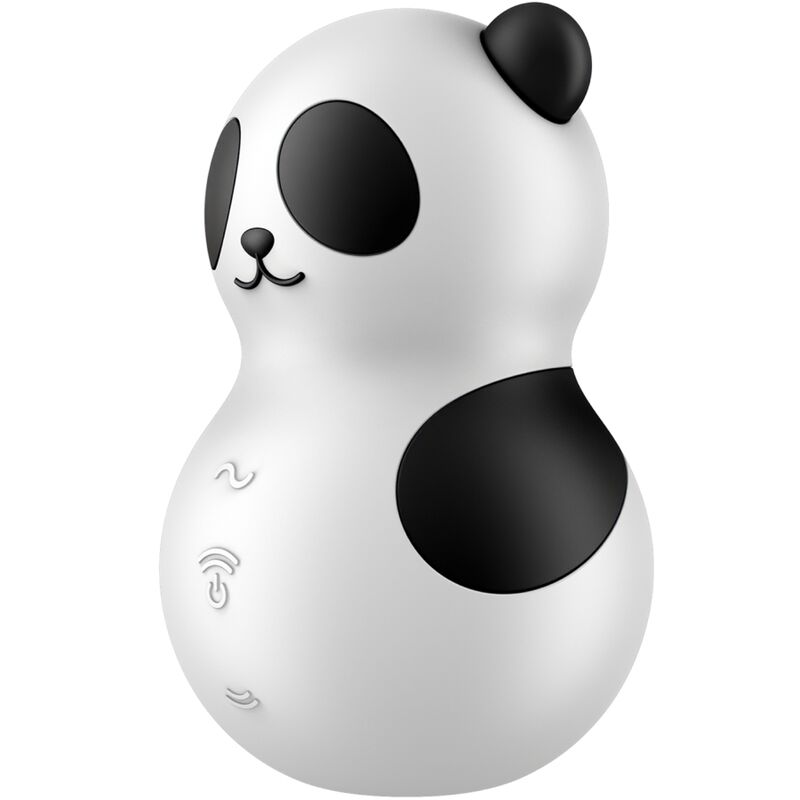 Pocket Panda Stimulator &amp; Vibrator schwarz-weiß
