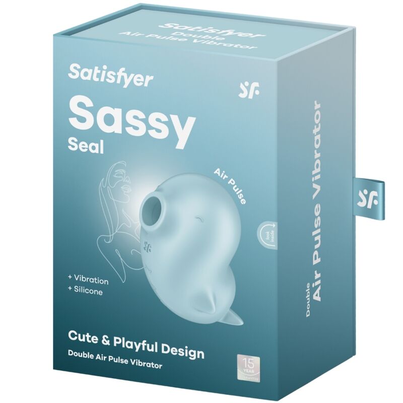 Sassy Seal Stimulator und Vibrator Blau