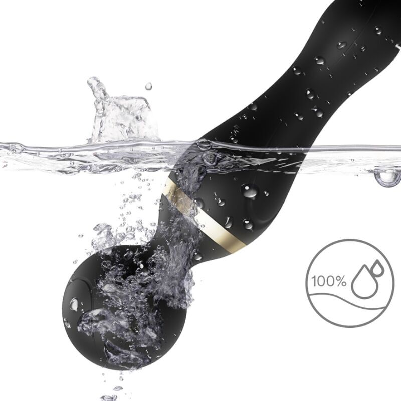Freeza Massagegerät &amp; Vibrator mit superflexiblem Kopf, schwarz