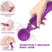 Freeza Massagegerät &amp; Vibrator mit superflexiblem Kopf, schwarz