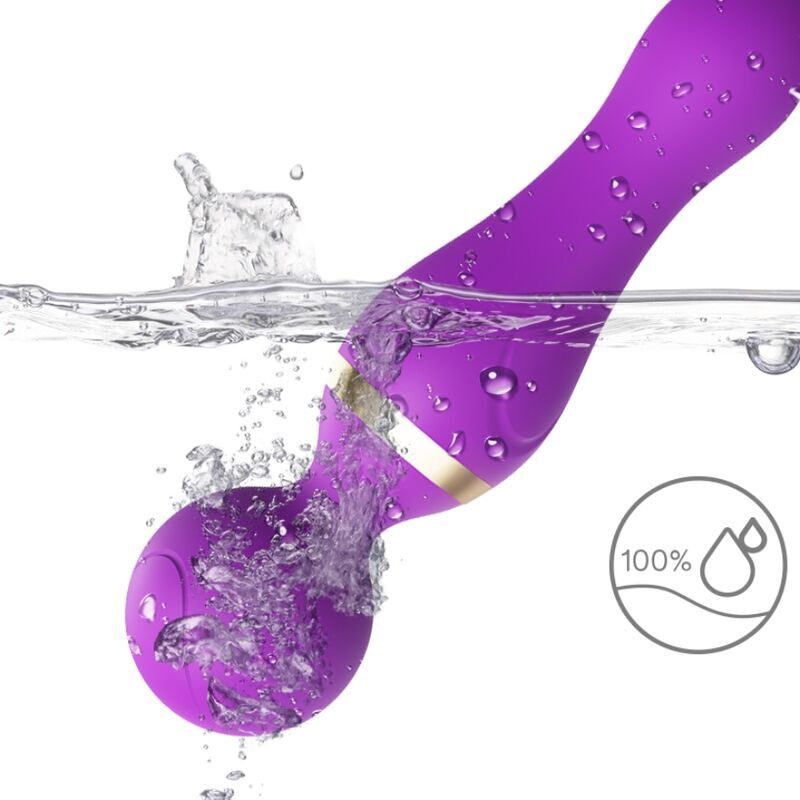 Freeza Massagegerät &amp; Vibrator mit superflexiblem Kopf, lila
