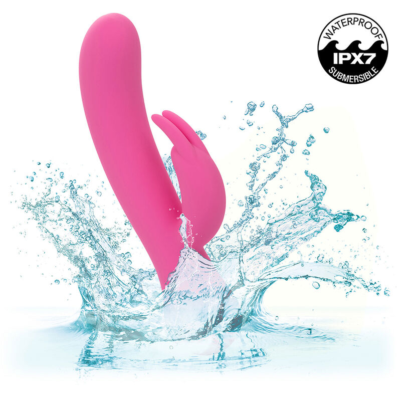 Erster rosa wiederaufladbarer Rabbit-Vibrator
