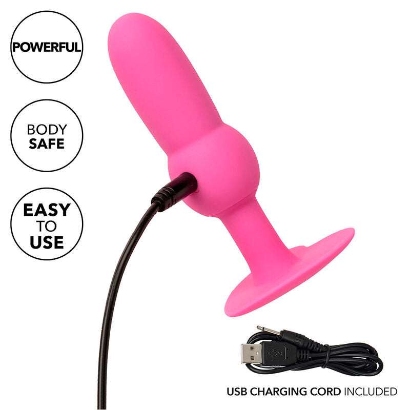 First Time Analsonden-Plug Perle 10 Vibrationen rosa