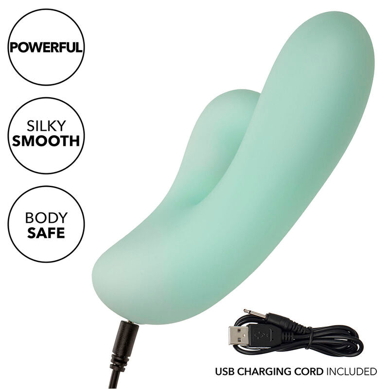 Pacifica Fiji Vibrator &amp; G-Punkt-Stimulator 10 Vibrationen Aqua