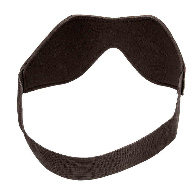 Nächtliche schwarze Augenmaske aus PVC-Leder