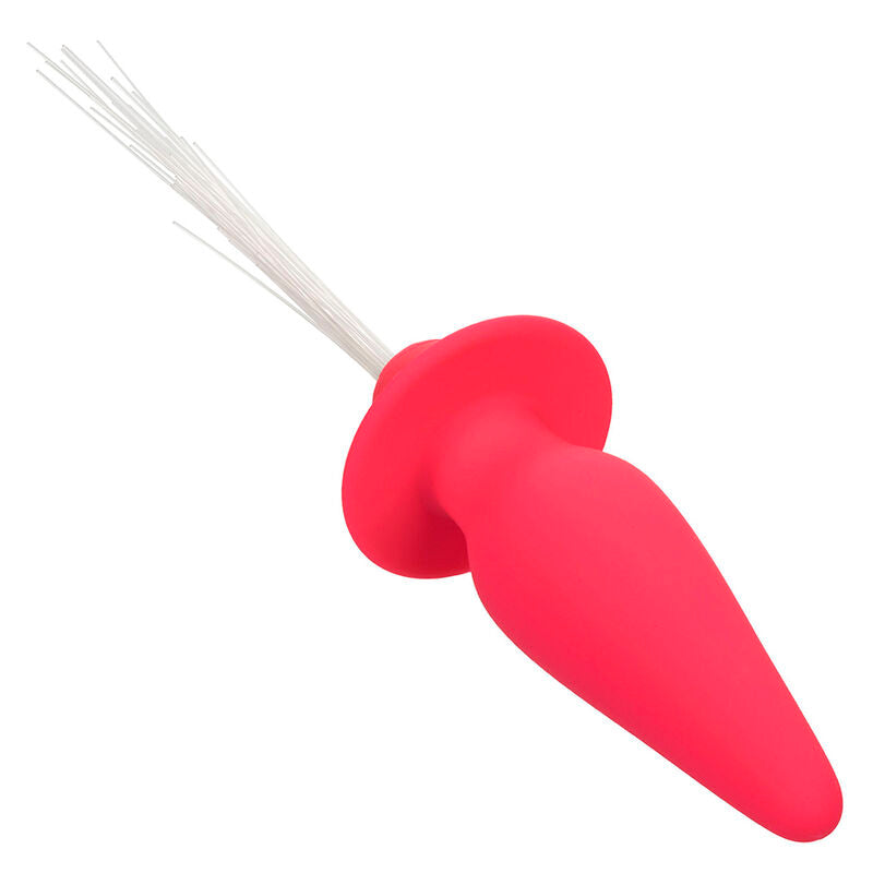 Southern Lights leuchtender Analplug 10 Vibrationen rosa Silikon