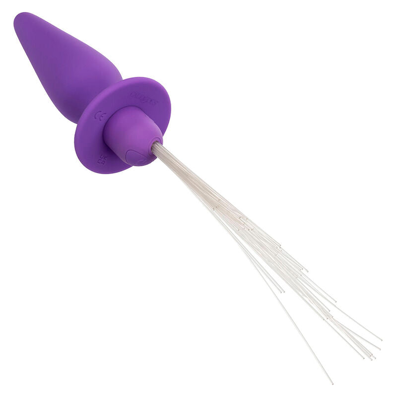 Southern Lights leuchtender Analplug 10 Vibrationen Silikon lila