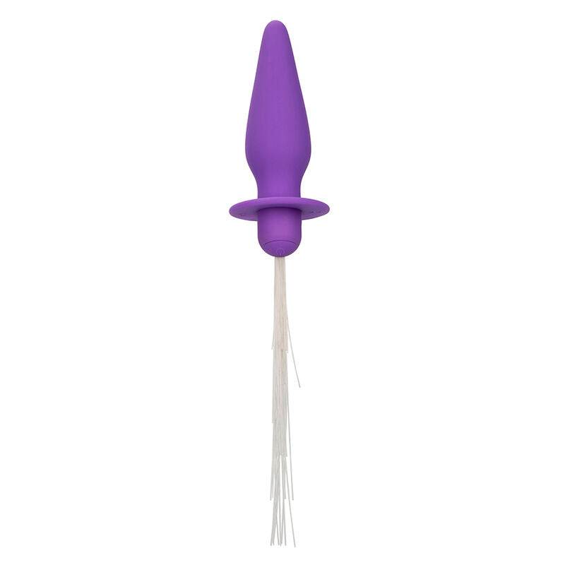 Southern Lights leuchtender Analplug 10 Vibrationen Silikon lila