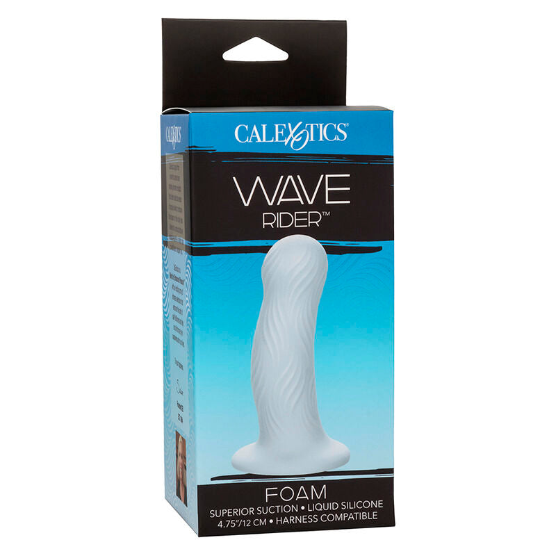 Wave Rider Analplug aus blauem Schaumstoff