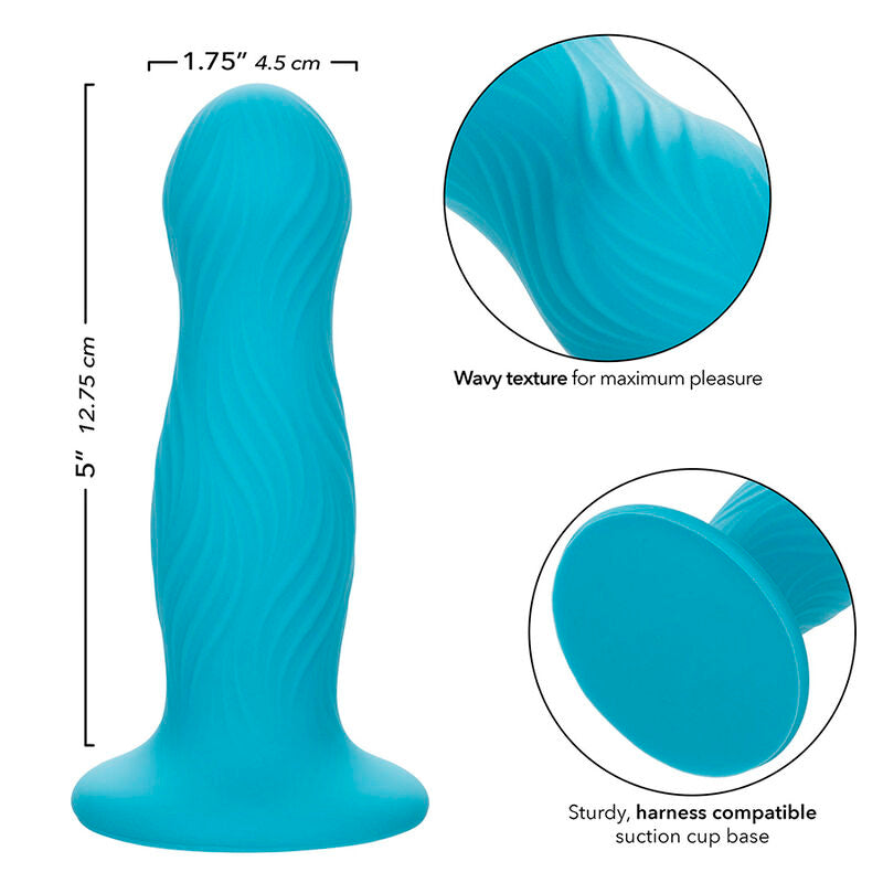 Wave Rider blauer Analplug