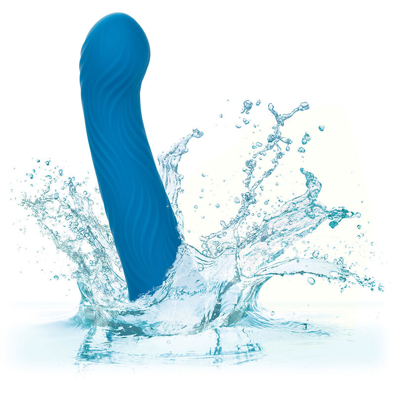 Wave Rider Analplug Ripple Blau