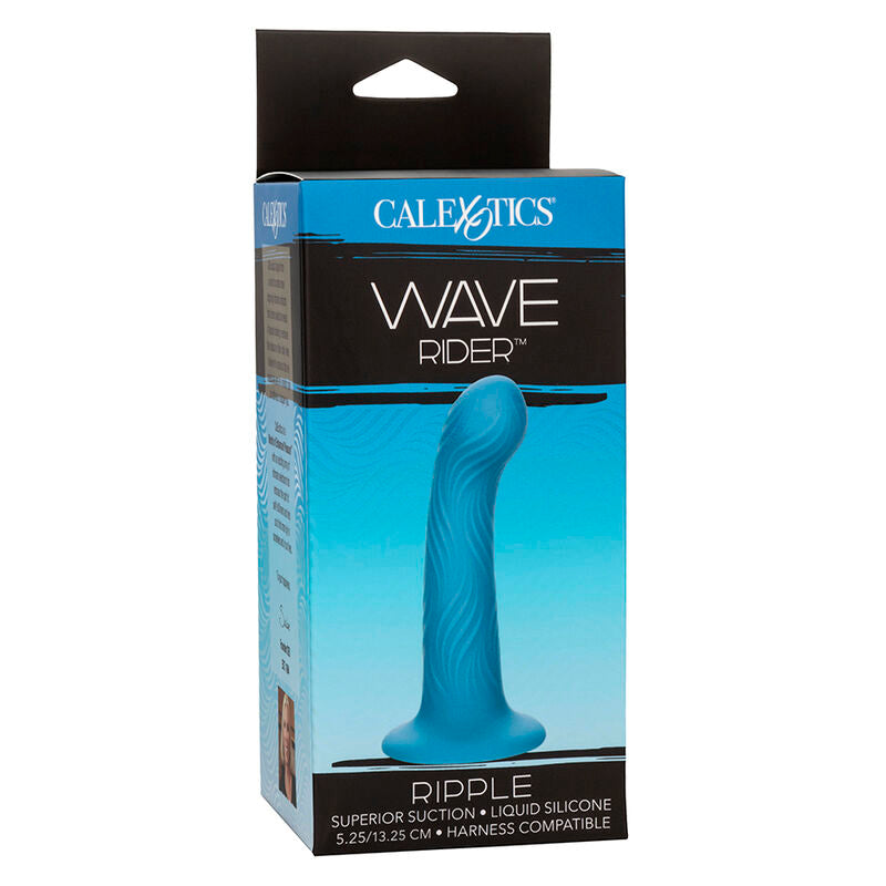 Wave Rider Analplug Ripple Blau