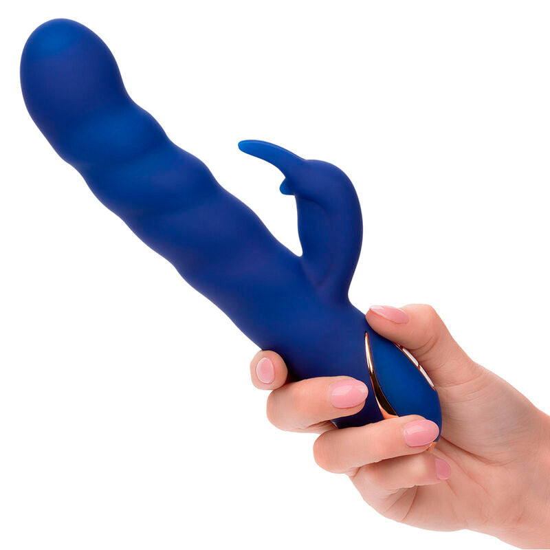 Jack Rabbit Vibrator Wellenbewegung blau