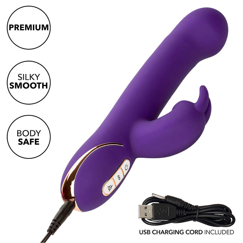 Jack Rabbit Vibrator &amp; Stimulator 7 Vibrations- und Saugmodi blau
