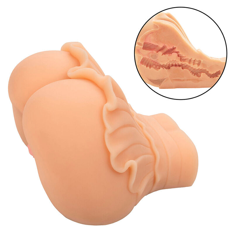 Der Peepshow-Girl-Doppelmasturbator aus realistischem Fleisch