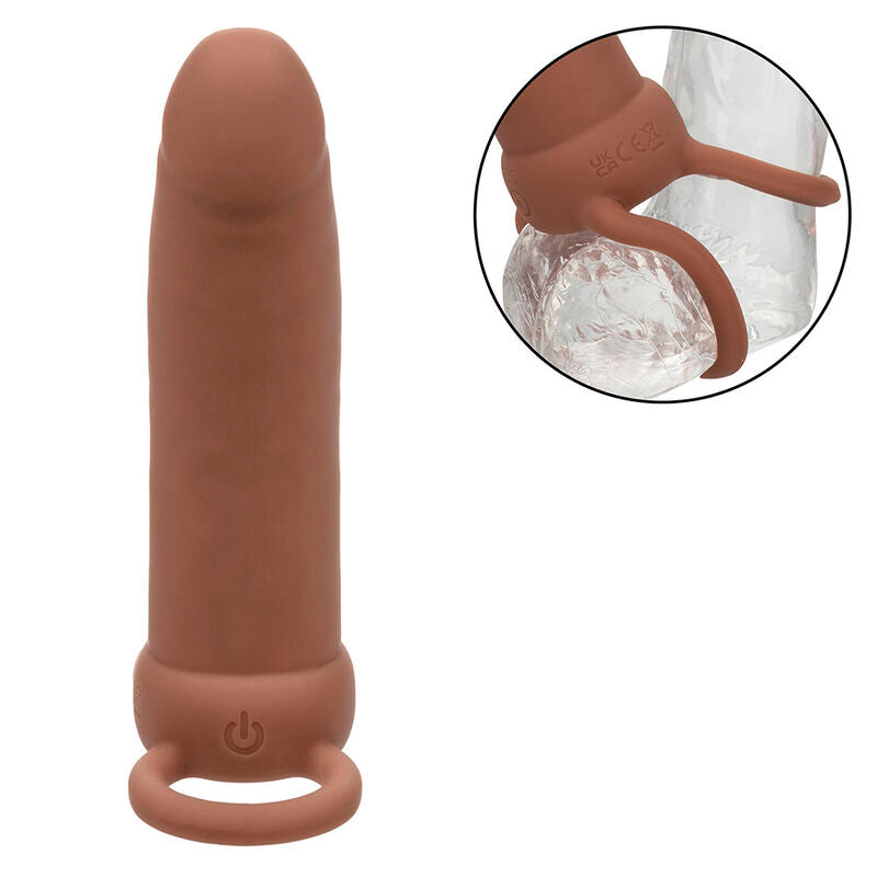 Maxx Thick Double Penetrator 10 Vibrationen Braun
