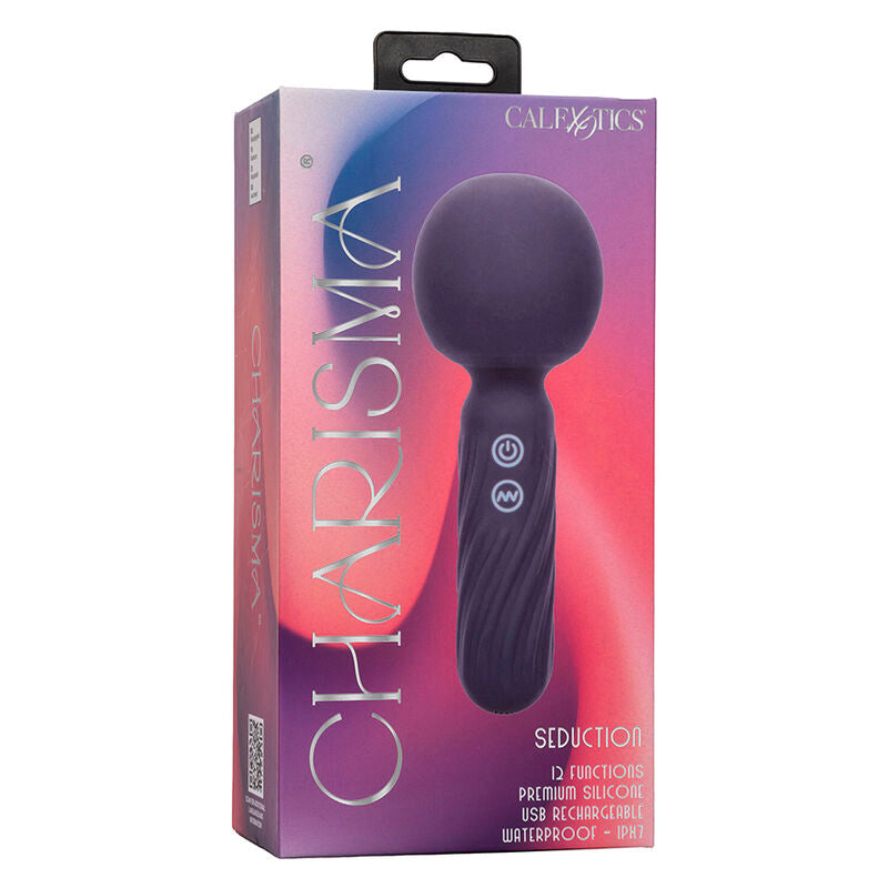 Charisma Seduction Massagegerät, 12 Funktionen, 17,75 cm x 6,25 cm, Lila