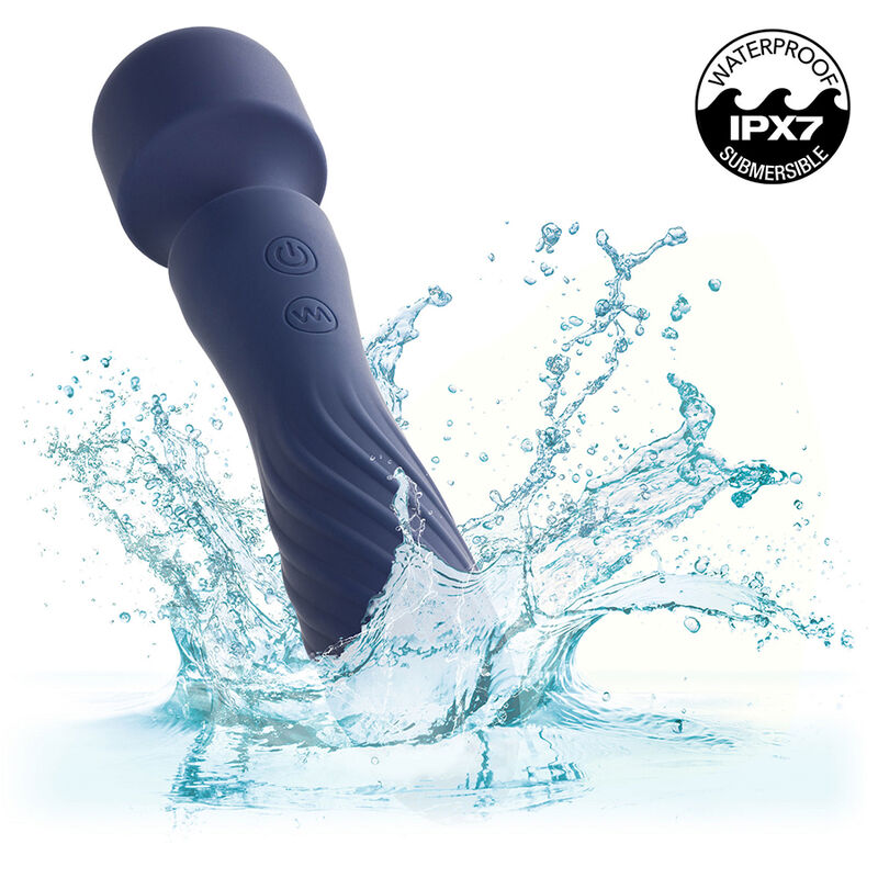 Charisma Mystique Massagegerät mit zwei Motoren, 12 Funktionen, 20,5 cm x 4,5 cm, Violett