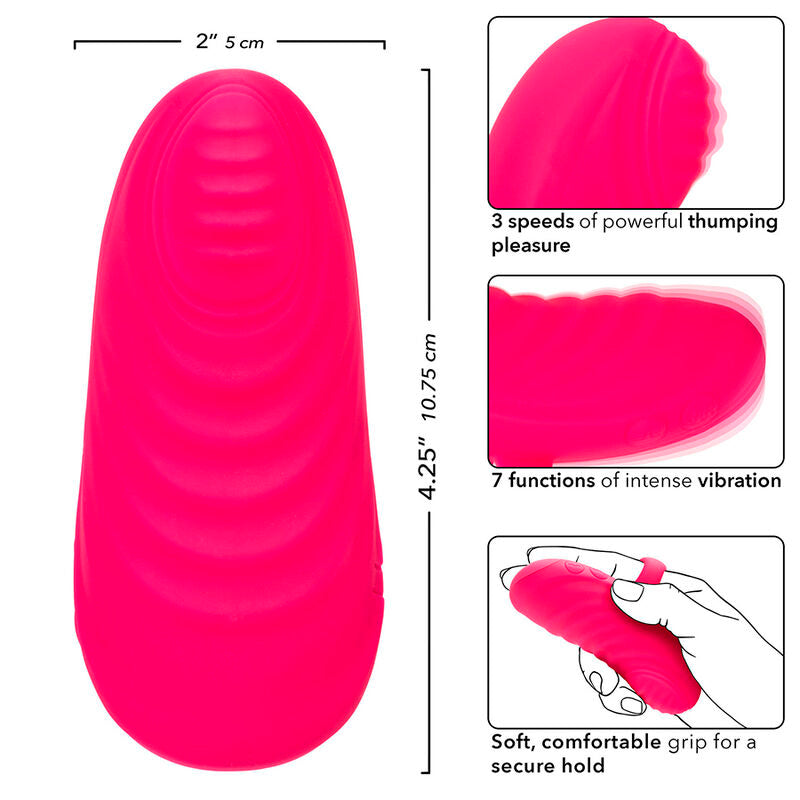 Envy tragbarer Ballmassager 7 Vibrationen rosa