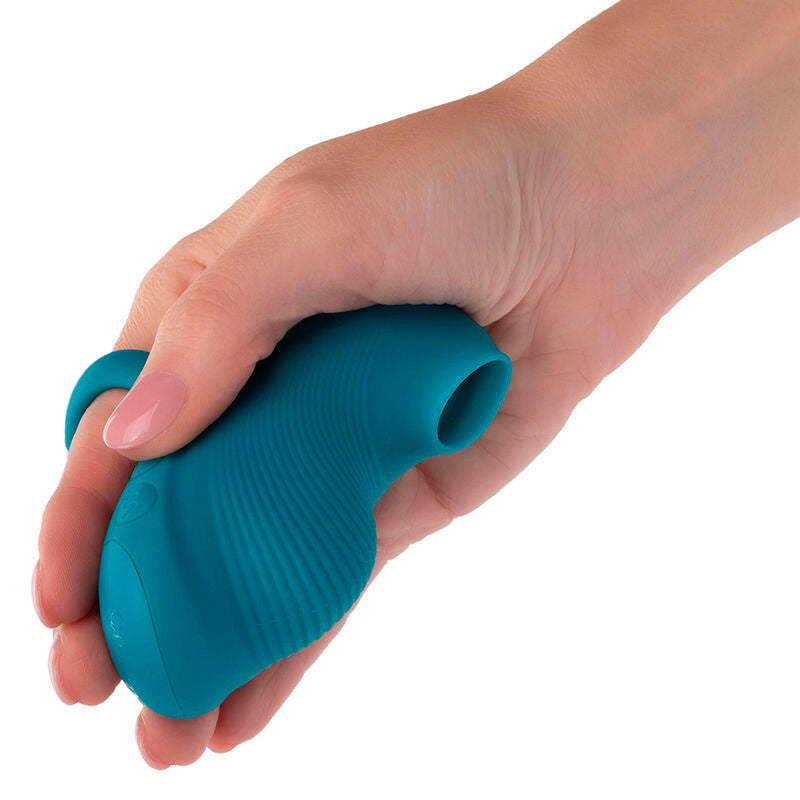 Envy tragbares Ballmassagegerät 7 Vibrationen blau