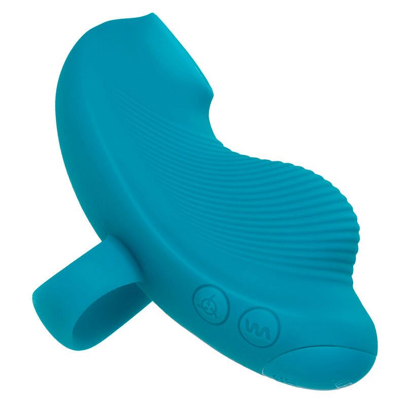 Envy tragbares Ballmassagegerät 7 Vibrationen blau