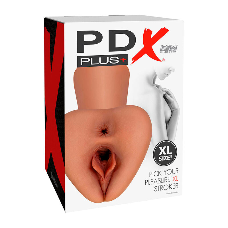 Wähle dein Vergnügen XL Stroker realistisch braun