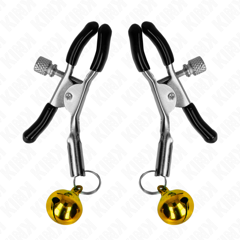 Einfache Glocke Gold Meton Klemme 6 cm