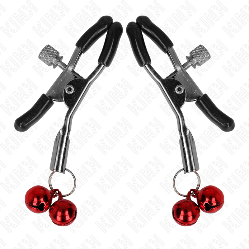 Rote Doppelglocken-Metonzange 6 cm