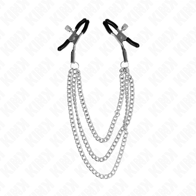 Bastelzange mit 3 Silberketten 20/23/28 cm