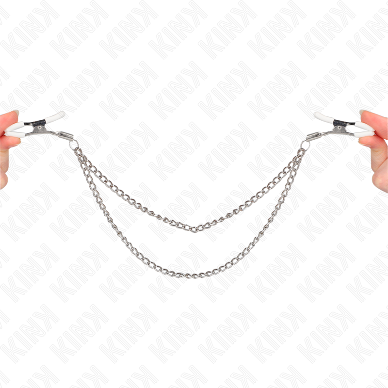 Bastelzange mit 2 Feinsilberketten 20/23 cm