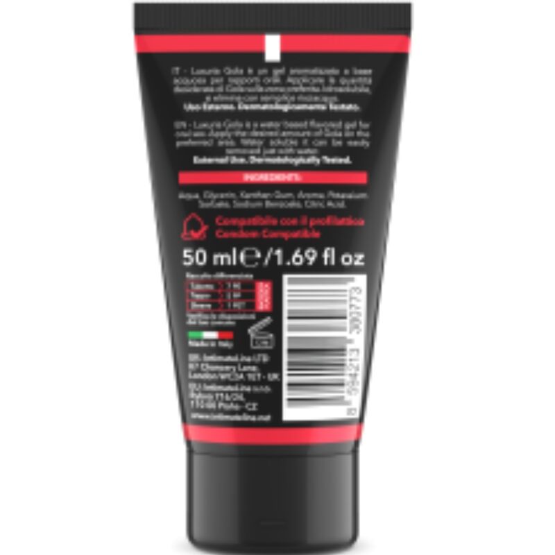 Oralsex-Gel mit Erdbeergeschmack, 50 ml