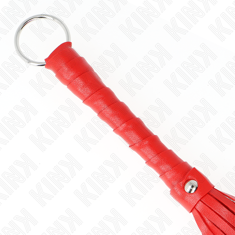 Mini einzelne rote Peitsche 28 cm