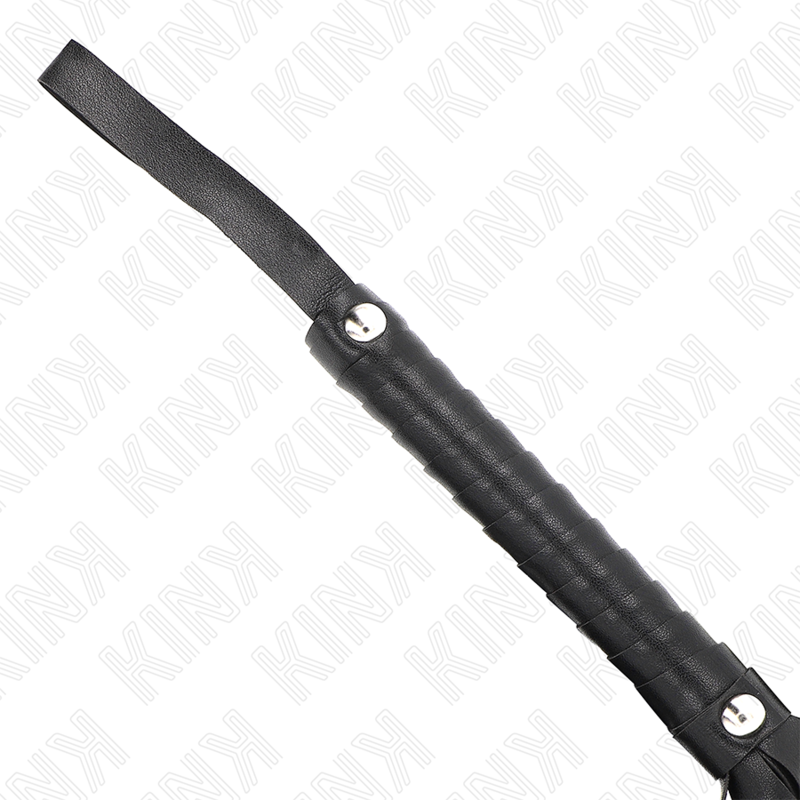 Schwarze breite Schwanzpeitsche 48,5 cm