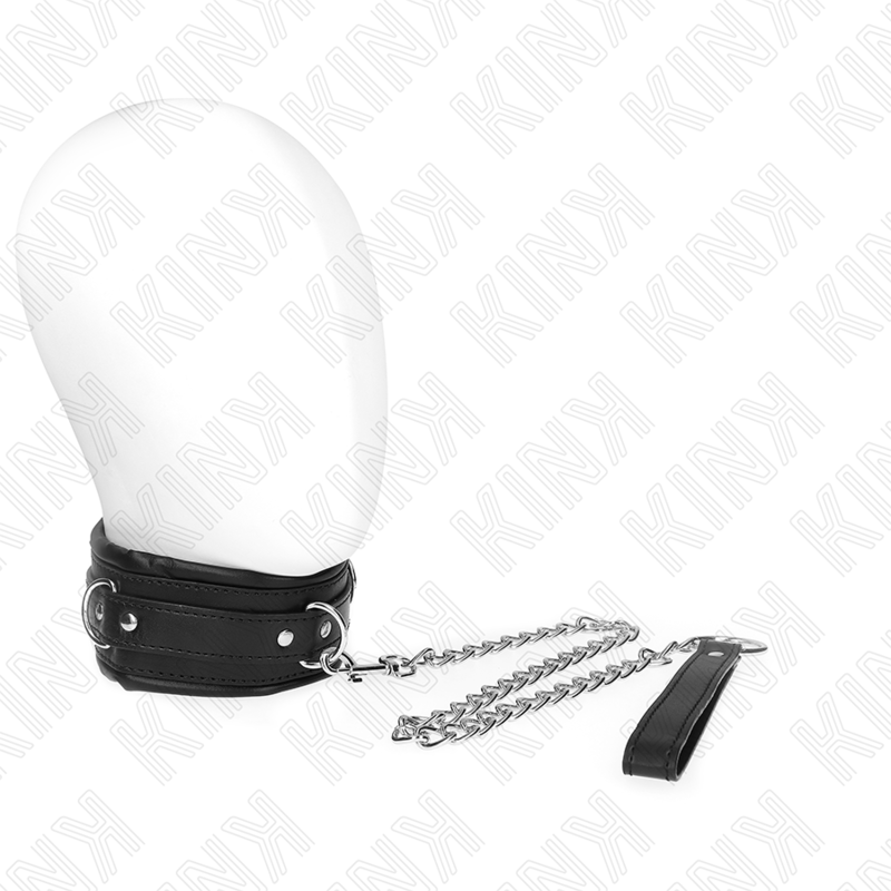 Schweres Halsband mit Gürtel 65 cm Modell 4 verstellbar 36,5-50 cm