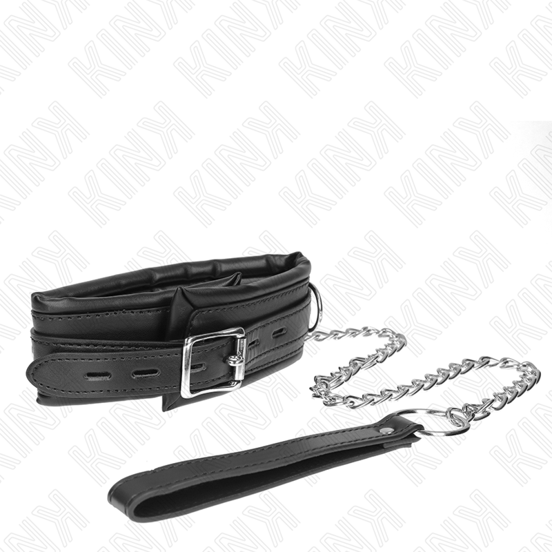 Schweres Halsband mit Gürtel 65 cm Modell 4 verstellbar 36,5-50 cm