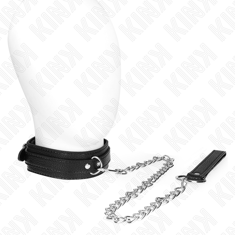 Halsband mit Schlangenmuster und Leine 65 cm