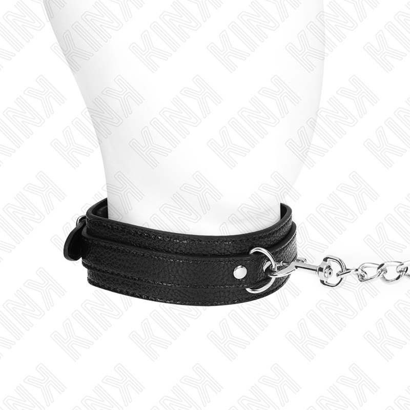 Halsband mit Schlangenmuster und Leine 65 cm