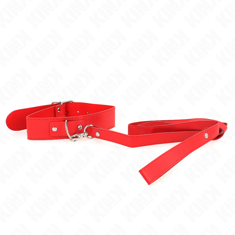 Halskette mit Gürtel 116 cm verstellbar rot Armband 32-50 cm x 8 cm