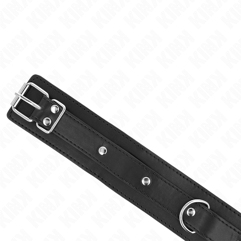 Halsband mit Leine 65 cm 1 verstellbarer Ring 38-49 cm x 5 cm