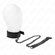 Basismodell Halsband mit Leine 77 cm Modell 5 verstellbar 34-54 cm x 5 cm
