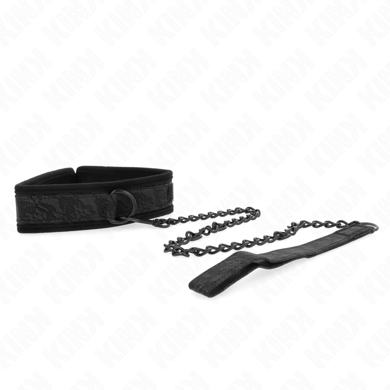 Basismodell Halsband mit Leine 77 cm Modell 5 verstellbar 34-54 cm x 5 cm