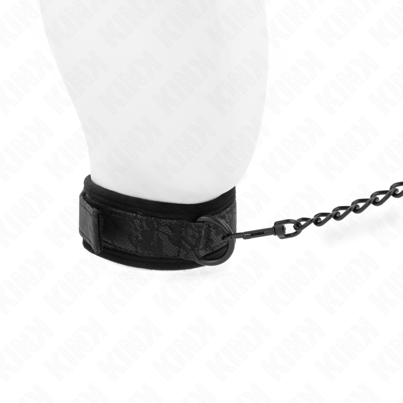 Basismodell Halsband mit Leine 77 cm Modell 5 verstellbar 34-54 cm x 5 cm