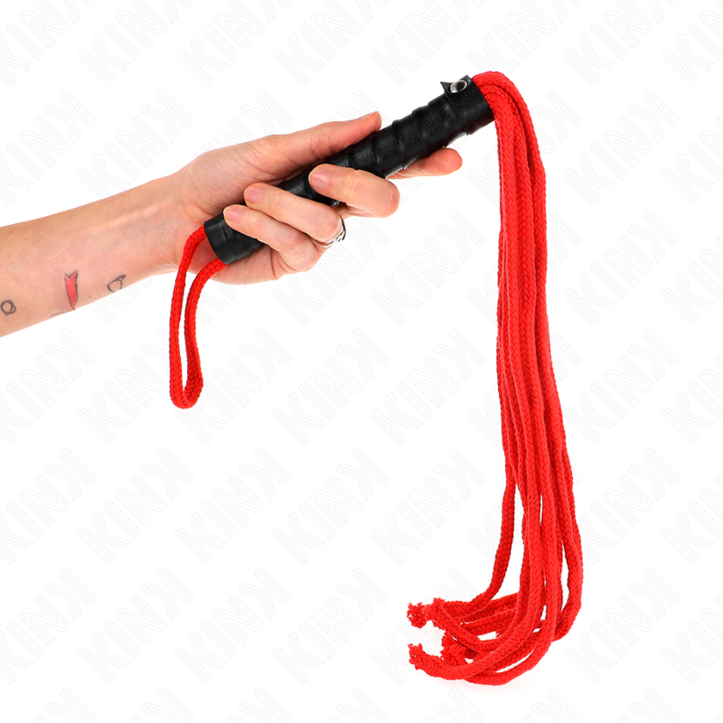 Rote Seilpeitsche 56 cm