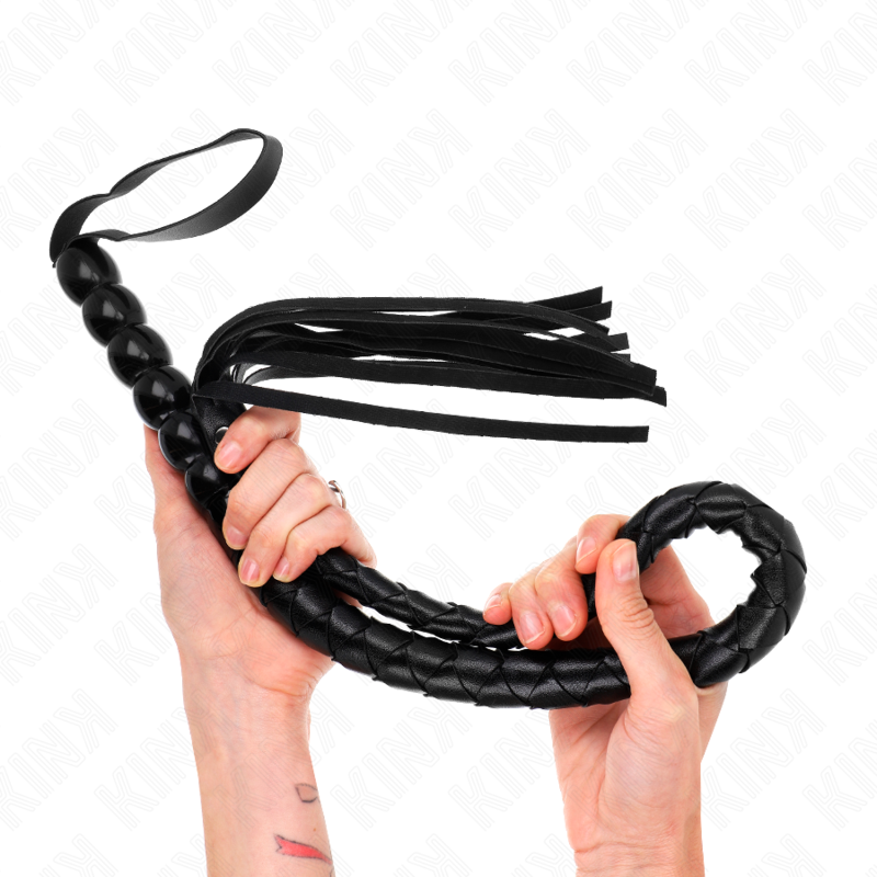 80 cm Perlenschlangenpeitsche
