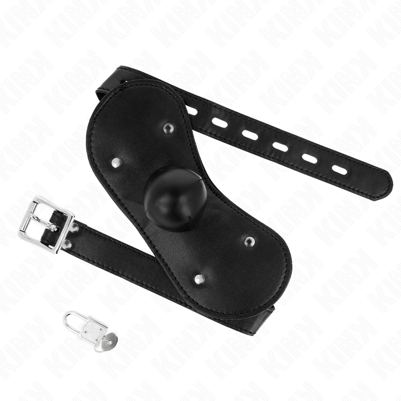 Maskenschnallen Ballknebel mit verstellbarem Schloss 42-60 cm