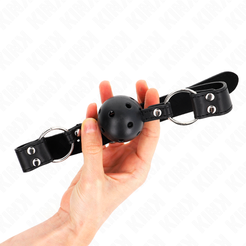 Atmungsaktiver Stock 4 cm mit Doppelniete Modell 1 schwarz 62,5 x 2,5 cm verstellbar 42-58 cm