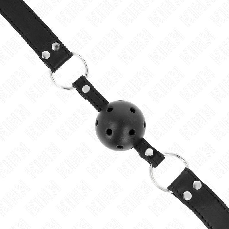 Atmungsaktiver Stock 4 cm mit Doppelniete Modell 1 schwarz 62,5 x 2,5 cm verstellbar 42-58 cm