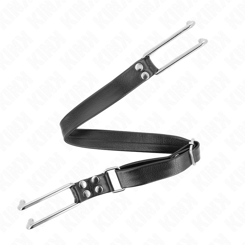 Verstellbarer Hakenknebel aus Metall 36-52 cm